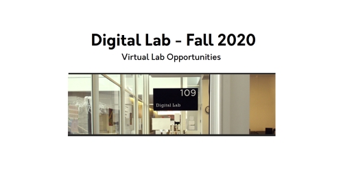 Digital Media Lab